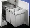 WESCO 787911-85 Trieur de déchets 40 (2x20) litres DOUBLE 4 Voir les images du produit 1