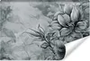 Muralo Selbstklebende Fototapete BLUMEN Pflanzen Beton Produktbild-Vorschau 1