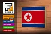 Holzschild Flagge Nordkorea 18x12 cm North Korea Vintage Produktbild-Vorschau 4