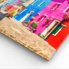 Bild auf Leinwand - Leinwandbild - Straße Haus Blumen - Produktbild-Vorschau 5