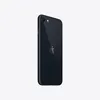 A black iPhone SE (2022) 256GB is shown from a side angle against a white background. Produktbild-Vorschau