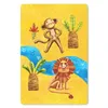 MuchoWow® Mauspad Mousepad Affe - Löwe - Palme - Wasser Produktbild-Vorschau 1