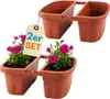 2er Set Blumenkasten Balkongeländer Beidseitig Balkon Produktbild-Vorschau 1
