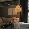 Land Stehlampe Weiß mit Rattan Sam Produktbild-Vorschau 9