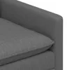 vidaXL Sofá, color gris oscuro, 126 x 81 x 87,5 cm, Vista previa de la imagen del producto 6