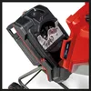 A close-up view of the internal cutting mechanism of a garden shredder. Podgląd zdjęcia produktu
