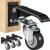 4er-Set Lenkrollen Werkbank max. 74,8kg Tragfähigkeit Produktbild-Vorschau 1