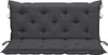 vidaXL Coussin pour banc de jardin Anthracite 120x(50+50)x7 Voir les images du produit 3