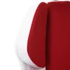 A close-up view of the side of a red and white office chair. Anteprima dell’immagine prodotto