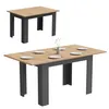 Mondeer Ausziehbarer Esstisch 120-160cm für 4-6 Personen, Produktbild-Vorschau 2