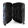 NoBoringSuitcases.com® Großer Koffer - Totenkopf - Rosen - Produktbild-Vorschau 4