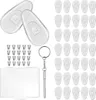20Paare Brillen Nasenpads Silikon Rutschfeste Brillenpads Produktbild-Vorschau 1