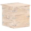vidaXL Truhe 40x40x40 cm Akazie Massivholz Produktbild-Vorschau 4