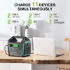 Przenośna stacja zasilania elektrownia z panelem słonecznym Podgląd zdjęcia produktu 5