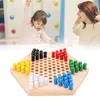 Sternhalma & Mühle Spiel, Holz-Brettspiel für Kinder & Produktbild-Vorschau 2
