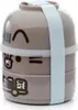 Pusheen die Katze gestapelte runde Bento-Lunchbox Produktbild-Vorschau 7