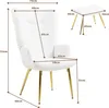 HOMCOM Ohrensessel mit Hocker, Sessel mit Sherpa-Bezug, Produktbild-Vorschau 3