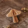 Papieranhänger Pilz - hellbraun Produktbild-Vorschau 2