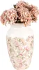 Clayre & Eef Wazon Ø 21x37 cm Beżowo-różowe ceramiczne róże Podgląd zdjęcia produktu 3