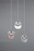 Suspension KAPRUN argent et nuances d'argent, 3xE14x28W, Voir les images du produit 11