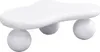 Sweiko Table basse blanche style nuage avec éclairage LED - Voir les images du produit 13
