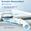 Ikodm Duschablauf Ø 90 mm für Duschwanne, Ablaufgarnitur Produktbild-Vorschau 5