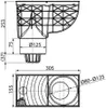 Dachtropfsack DN Ø 125 mm, schwarz, ENPRO Produktbild-Vorschau 2