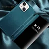 iPhone 15 Hülle, Schlank Kunstleder Klapp Ledertasche Produktbild-Vorschau 4