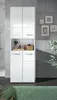 xonox.home Vysoká skříňka široká Ledová bílá reprodukce Náhled obrázku produktu 6