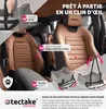 Siège auto pour chien Milow, rembourré, avec laisse de Voir les images du produit 3