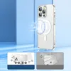 Izmael Magsafe puzdro pre iPhone 12 Pro - Transparentné Náhľad obrázku produktu 5