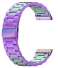 Für Fitbit Versa 4 + 3 / Sense 1 + 2 Stahl Ersatz Armband Produktbild-Vorschau 3