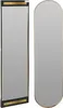 Two mirrors are shown side-by-side against a white background. The left mirror is in its packaging, while the right mirror is displayed on its own. Anteprima dell’immagine prodotto