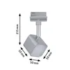 Paulmann URail Schienenspot 4W 240 lm 3000 K Muri Produktbild-Vorschau 5