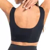 Sport-BH Damen - L - Schwarz - Nahtlos und ohne Bügel - Produktbild-Vorschau 4