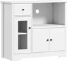 HOMCOM Credenza da cucina con ripiano per microonde, 3 Anteprima dell’immagine prodotto 11