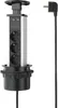 A pop-up power strip with multiple outlets and USB ports, shown with its power cord and plug. Produktbild-Vorschau