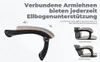 WOTSTA Gaming Stuhl Racing Bürostuhl Fußstütze Grau-Beige Produktbild-Vorschau 10