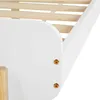 Homestyle4u Holzbett 90x200 Kinderbett mit Lattenrost Weiß Produktbild-Vorschau 7
