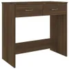 vidaXL Stôl hnedý dubový vzhľad 80x40x75 cm odvodený Náhľad obrázku produktu 1