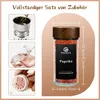 Barattoli quadrati per spezie - Set da 35 pezzi - 120 ml - Anteprima dell’immagine prodotto 7