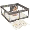 Kinderlaufgitter, Laufgitter 120 x 120 cm mit Matte, Produktbild-Vorschau 1