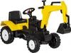 HOMCOM Trettraktor für Kinder ab 3 Jahren, Bagger für Produktbild-Vorschau 1