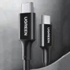 Ugreen US300 kbel, USB-C na USB-C, PD, 100W, 5A, 2m, biely Náhľad obrázku produktu 6