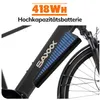 SAXXX E-Bike 28 Zoll Herren, 70 Nm Mittelmotor, 418 Wh Produktbild-Vorschau 9