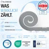 ELONEO Viscoelastischer Matratzen Topper 100x200cm, Produktbild-Vorschau 2