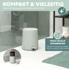 Zestaw łazienkowy eluno TESERO 5-częściowy z dozownikiem Podgląd zdjęcia produktu 4