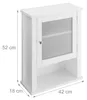 Armoire de salle de bain Relaxdays, suspendue, 3 Voir les images du produit 4