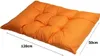 Cuscini per pallet arancione| Cuscino per seduta 120x50 + Anteprima dell’immagine prodotto 3