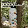 Awesome Maps Adventure World 1l Thermosflasche Weiß  Weiß Produktbild-Vorschau 5